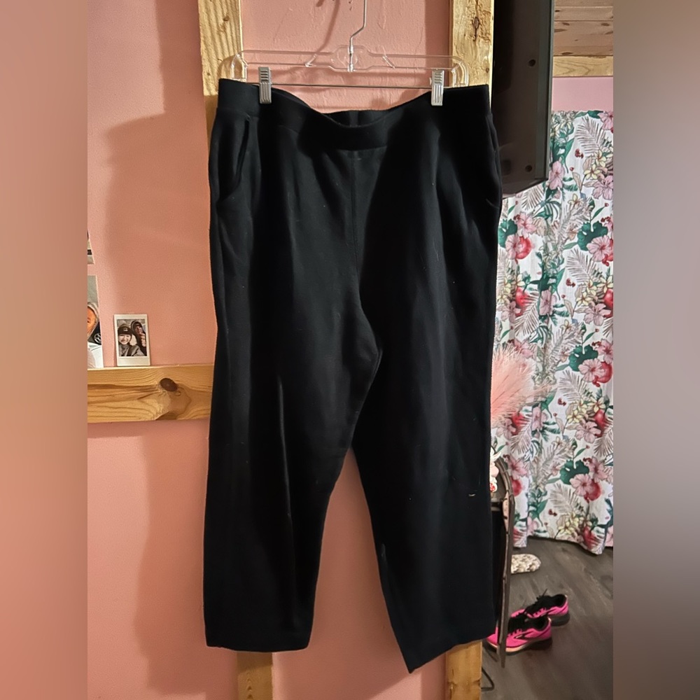 Jessica Simpson black jogger pants